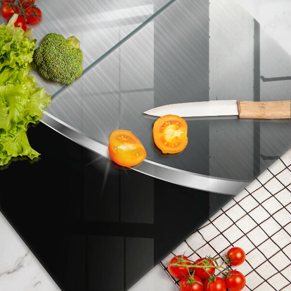 Főzőlap védő üveglap Absztrakció fémmel