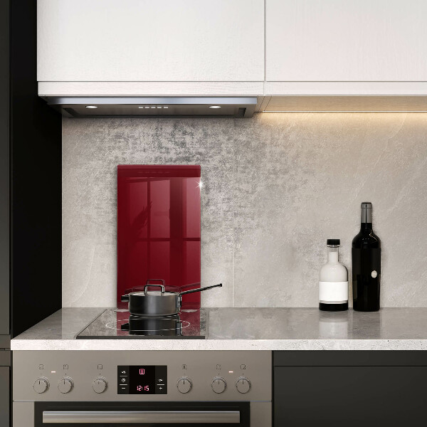 Tűzhely fedőlap Bordó színű