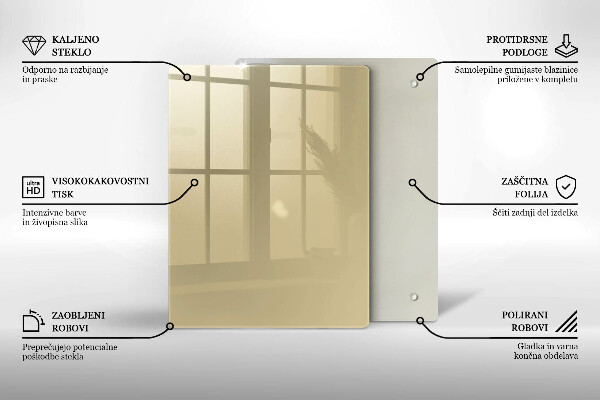 Tűzhely fedőlap Bézs színű