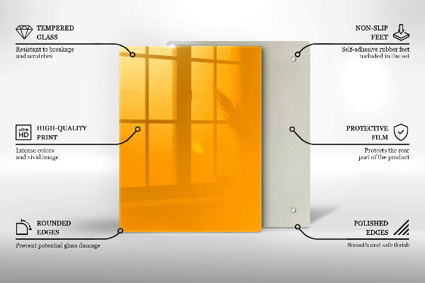 Tűzhely fedőlap Sötét sárga színű