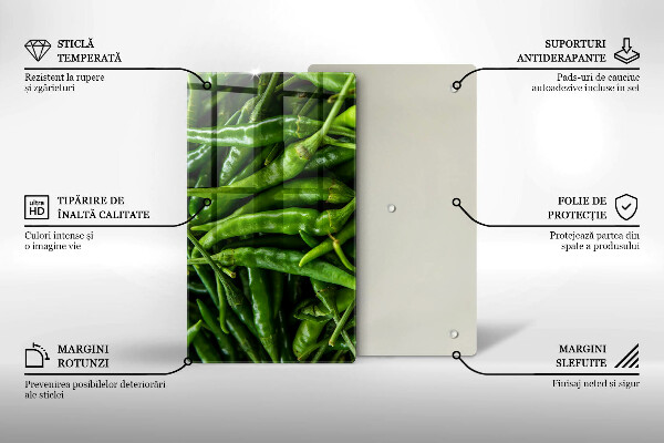 Tűzhely fedőlap Borsó hüvely