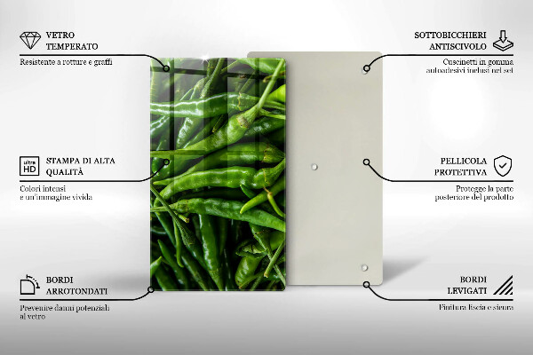 Tűzhely fedőlap Borsó hüvely