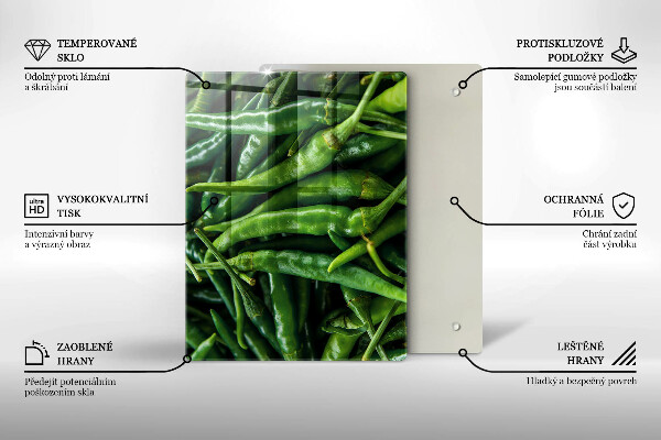 Tűzhely fedőlap Borsó hüvely