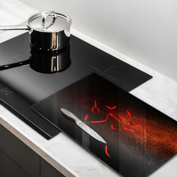 Tűzhely fedőlap Csípős chili paprika