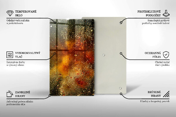 Tűzhely fedőlap Színes fűszerek