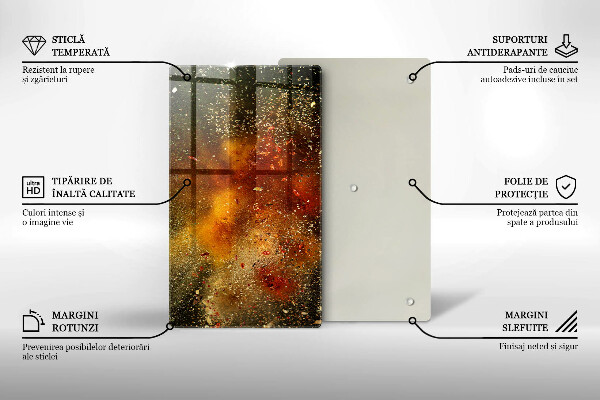 Tűzhely fedőlap Színes fűszerek