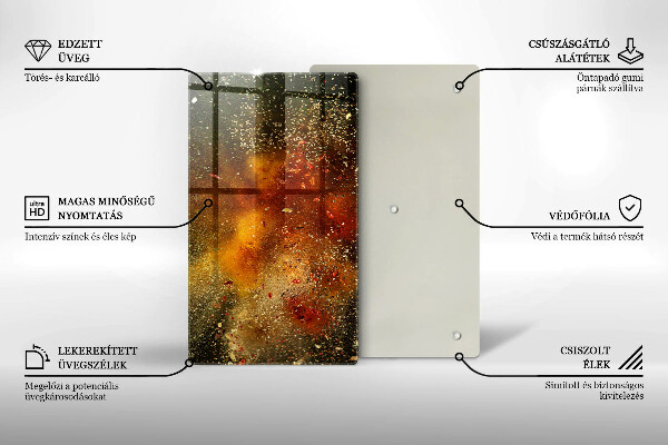 Tűzhely fedőlap Színes fűszerek