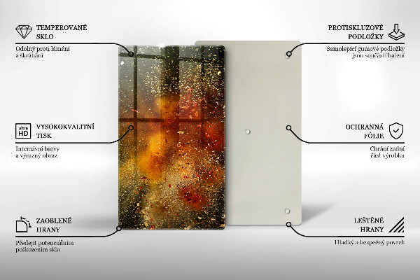 Tűzhely fedőlap Színes fűszerek