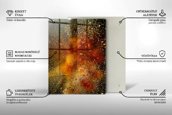 Tűzhely fedőlap Színes fűszerek