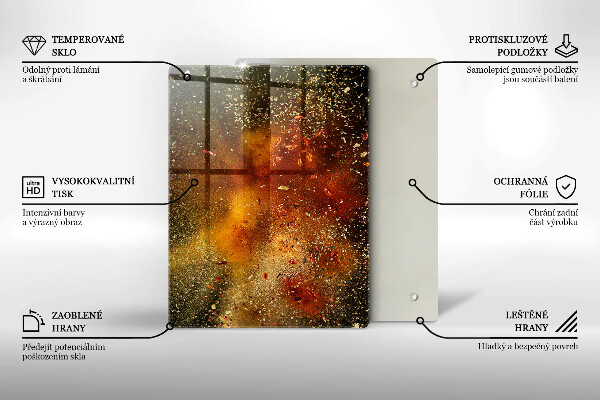 Tűzhely fedőlap Színes fűszerek