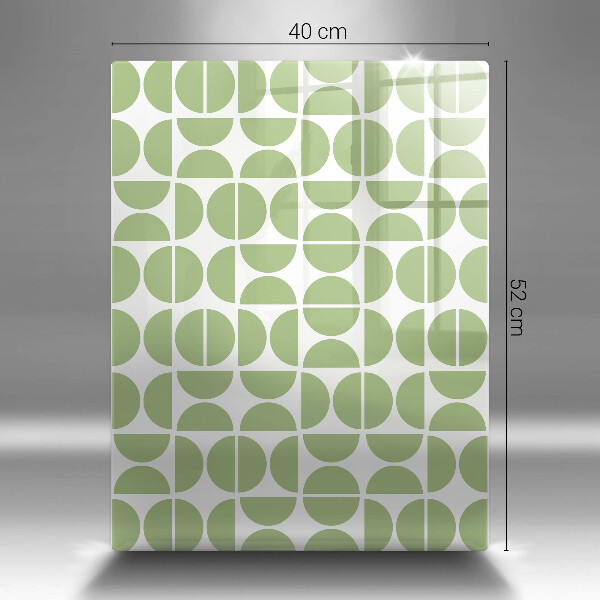 Tűzhely fedőlap Boho formák mintája