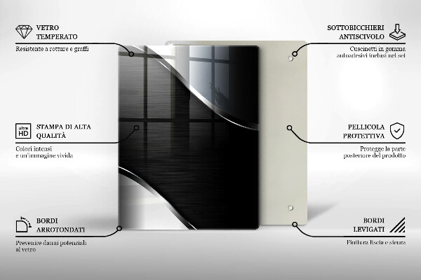 Tűzhely fedőlap Fém absztrakció