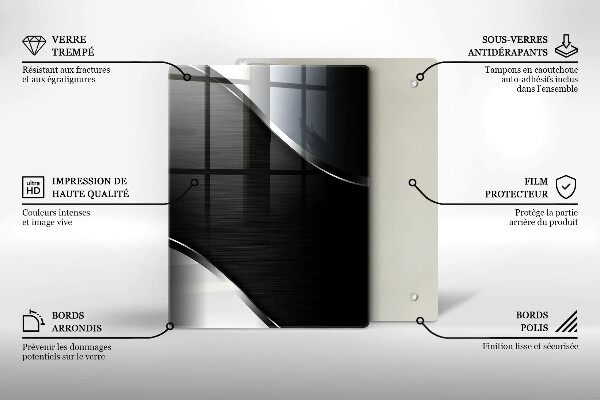 Tűzhely fedőlap Fém absztrakció