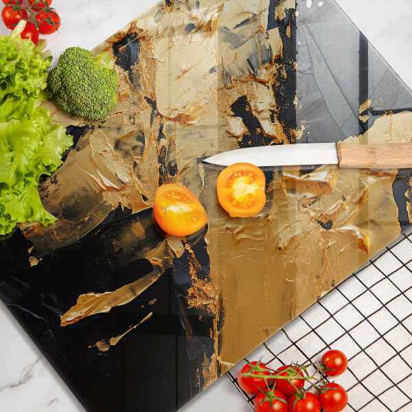 Tűzhely fedőlap Elegáns festék textúra