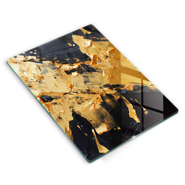 Tűzhely fedőlap Elegáns festék textúra