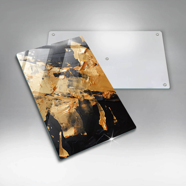 Tűzhely fedőlap Elegáns festék textúra