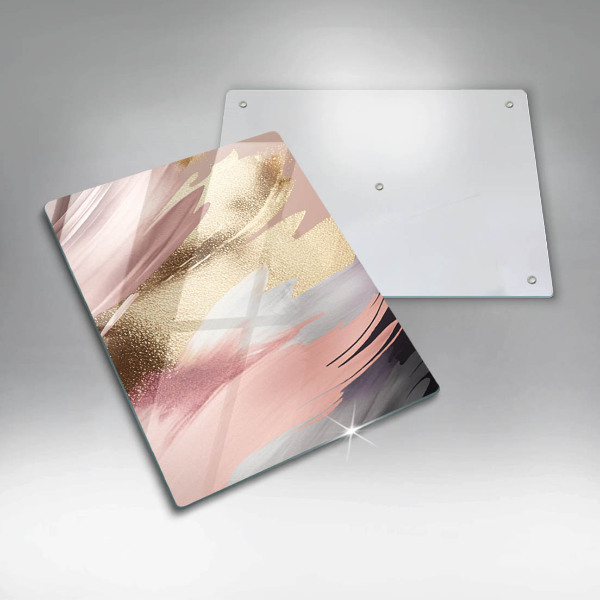 Tűzhely fedőlap Pasztell foltok