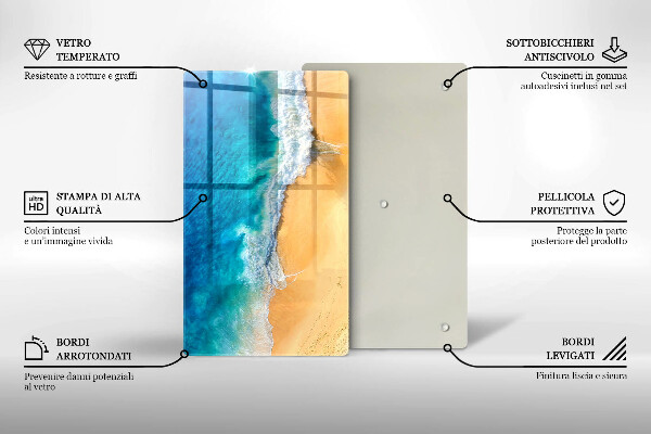 Tűzhely fedőlap Strand és tenger