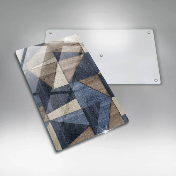 Tűzhely fedőlap Geometriai absztrakció