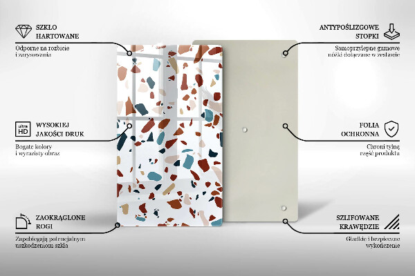 Tűzhely fedőlap Díszítő kő