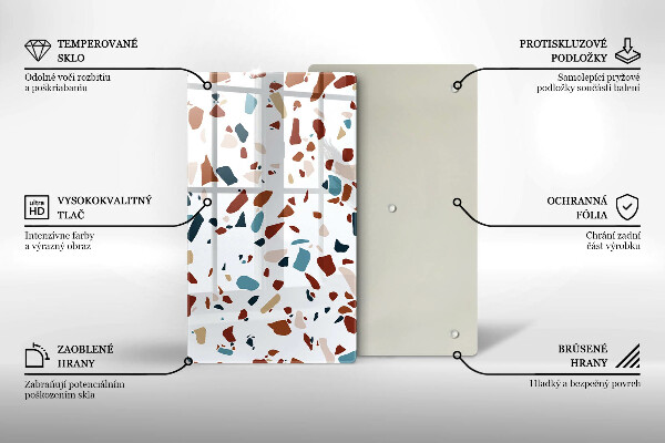 Tűzhely fedőlap Díszítő kő