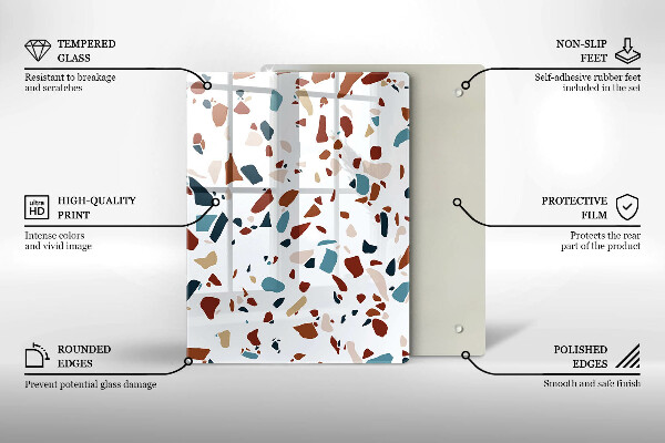 Tűzhely fedőlap Díszítő kő