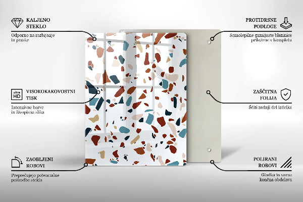 Tűzhely fedőlap Díszítő kő