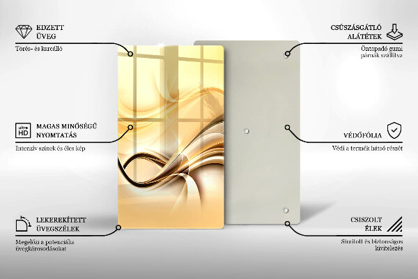 Tűzhely fedőlap Füst absztrakció