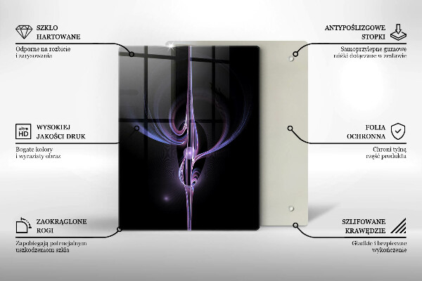 Tűzhely fedőlap Modern absztrakció