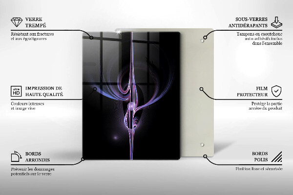 Tűzhely fedőlap Modern absztrakció