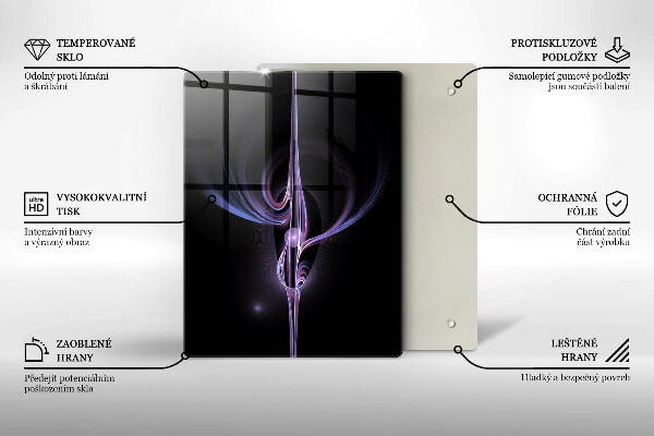 Tűzhely fedőlap Modern absztrakció