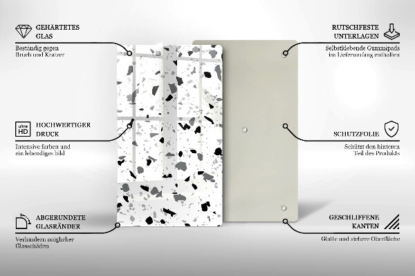 Tűzhely fedőlap Dekoratív kőedény