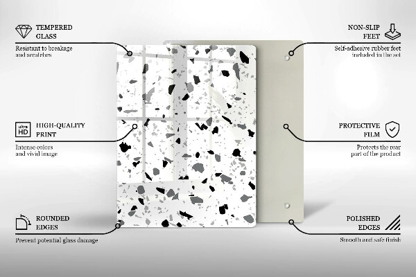 Tűzhely fedőlap Dekoratív kőedény