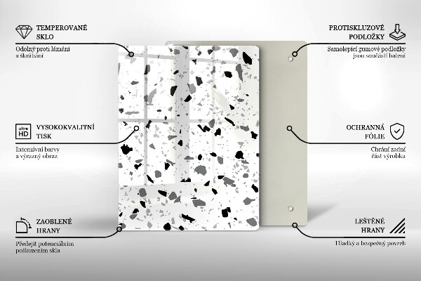 Tűzhely fedőlap Dekoratív kőedény