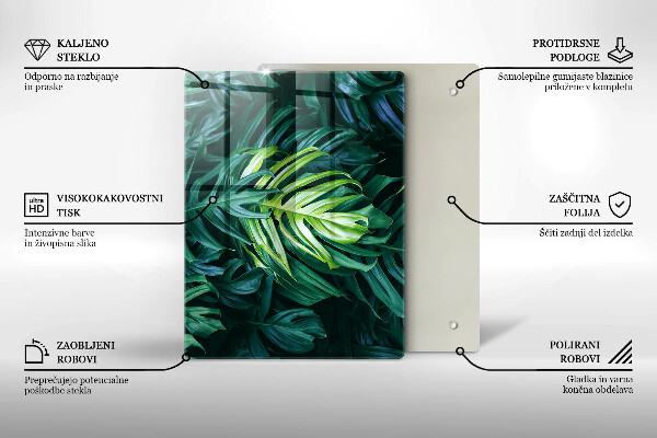 Tűzhely fedőlap Vad szörny levelei