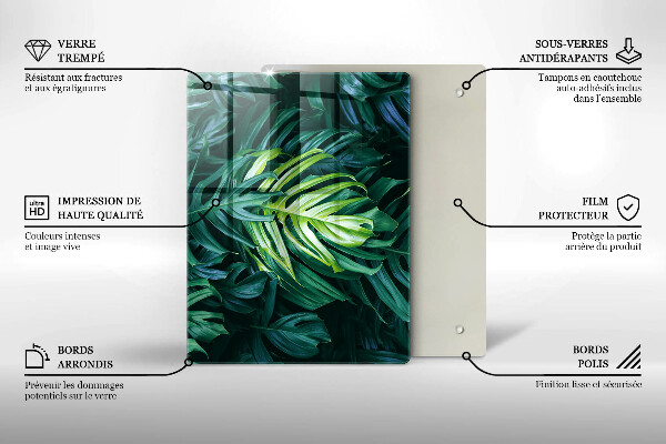 Tűzhely fedőlap Vad szörny levelei