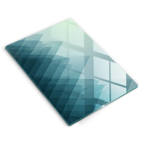 Tűzhely fedőlap Absztrakt hegyek