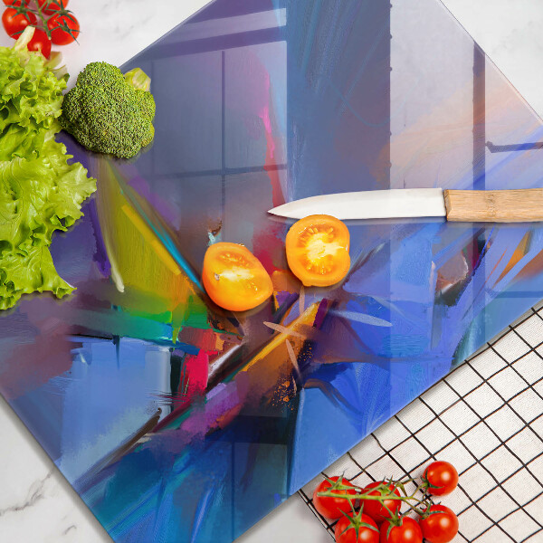 Tűzhely fedőlap Festett absztrakció