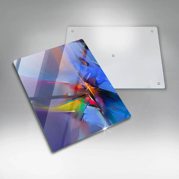 Tűzhely fedőlap Festett absztrakció