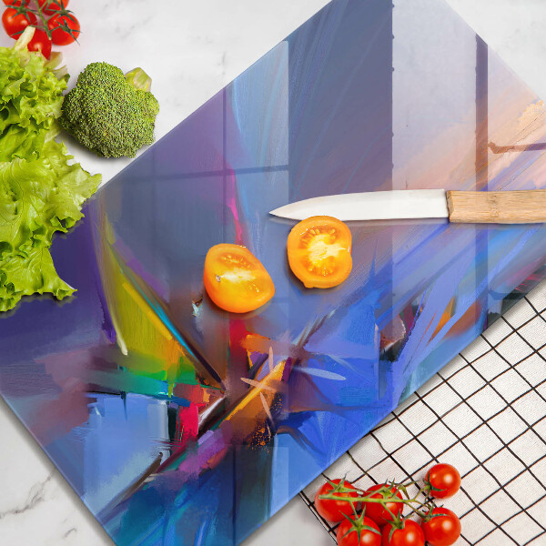 Tűzhely fedőlap Festett absztrakció