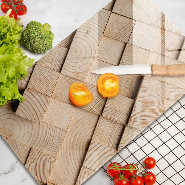 Tűzhely fedőlap Fa négyzetek