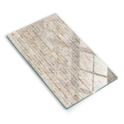 Tűzhely fedőlap Világos téglafal