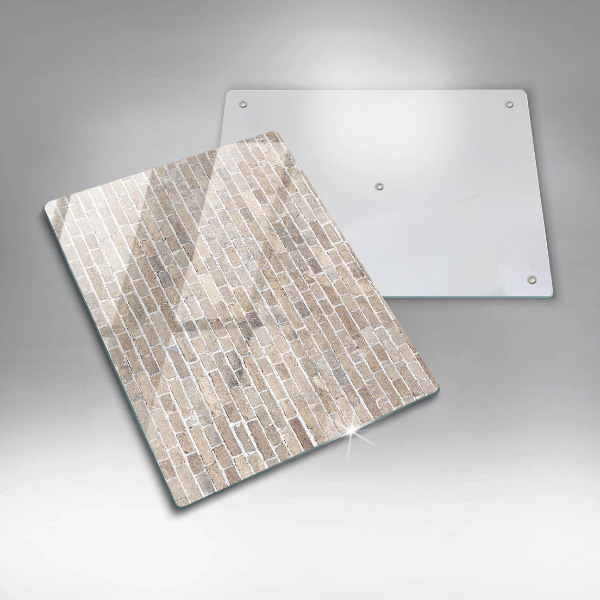 Tűzhely fedőlap Világos téglafal