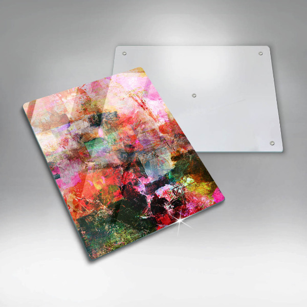 Tűzhely fedőlap Festék absztrakció