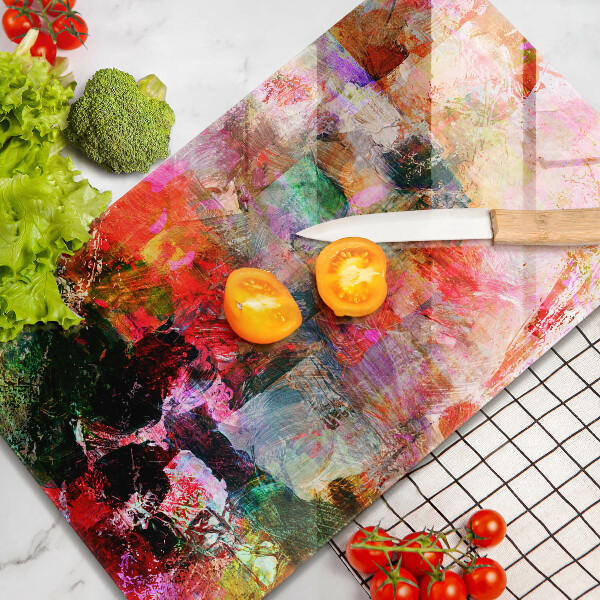 Tűzhely fedőlap Festék absztrakció