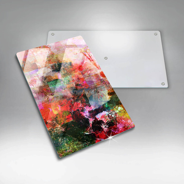 Tűzhely fedőlap Festék absztrakció