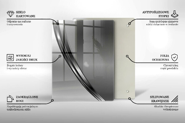 Tűzhely fedőlap Fém absztrakció
