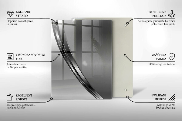 Tűzhely fedőlap Fém absztrakció