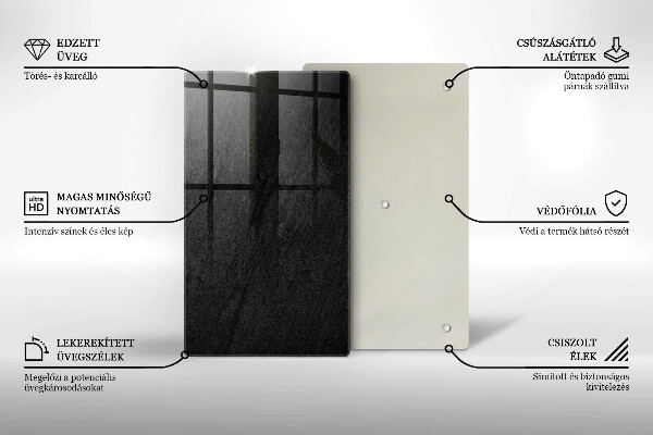 Tűzhely fedőlap rock textúra