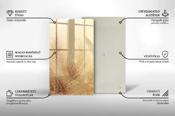 Tűzhely fedőlap Tengerparti homokos nyaralás